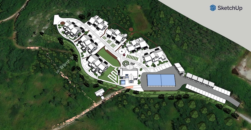 Birds eye view